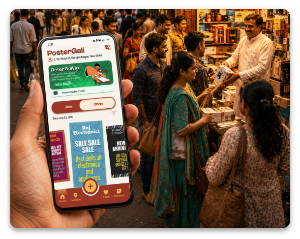 PosterGali vendors view